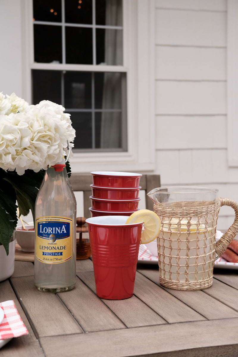 Melamine Red Solo Cup Set/4