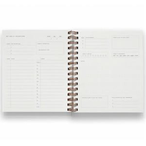 Lavender Daily Overview Planner