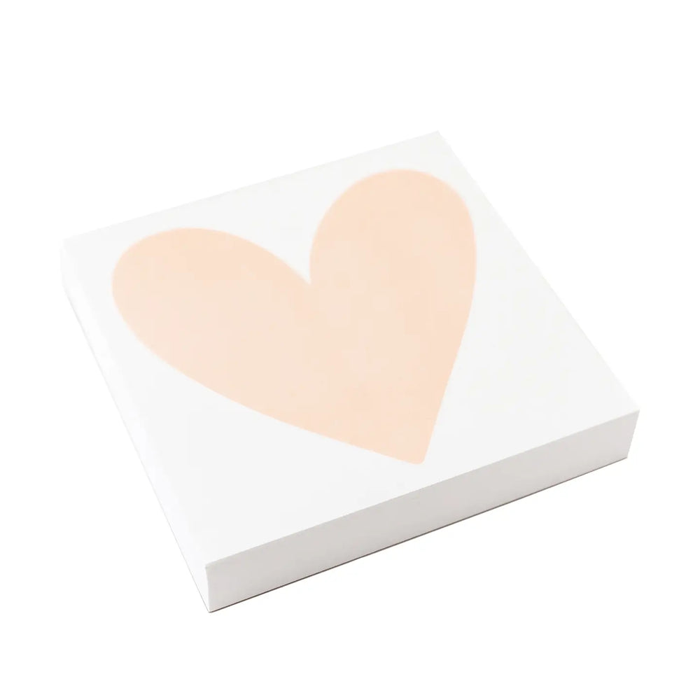 Heart Desk Notepad