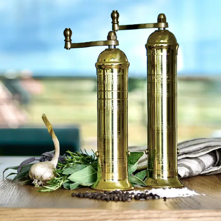 Brass Salt/Pepper Mill 8"