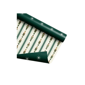 Nutcracker Stripe & Stars Gift Wrap