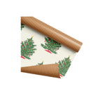 Christmas Tree & Toffee Stripe Gift Wrap