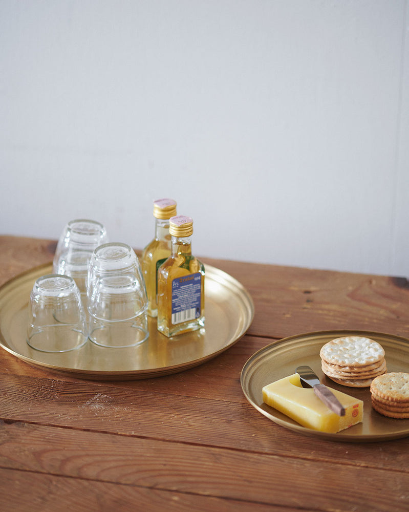 Medium Brass Serving Tray