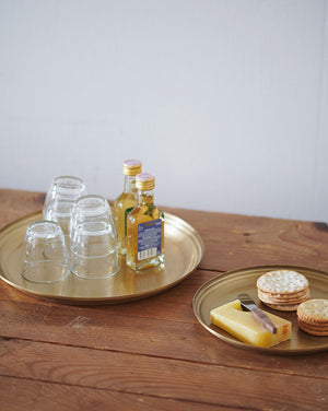 Medium Brass Serving Tray