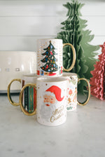 Winking Santa Mug