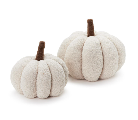 Oversized Boucle Pumpkin