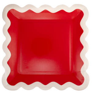 Holiday Ric Rac Plates