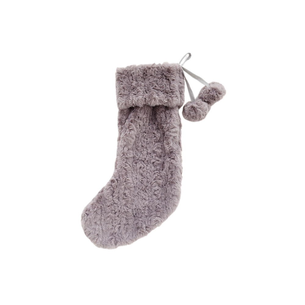 Faux Fur Stocking