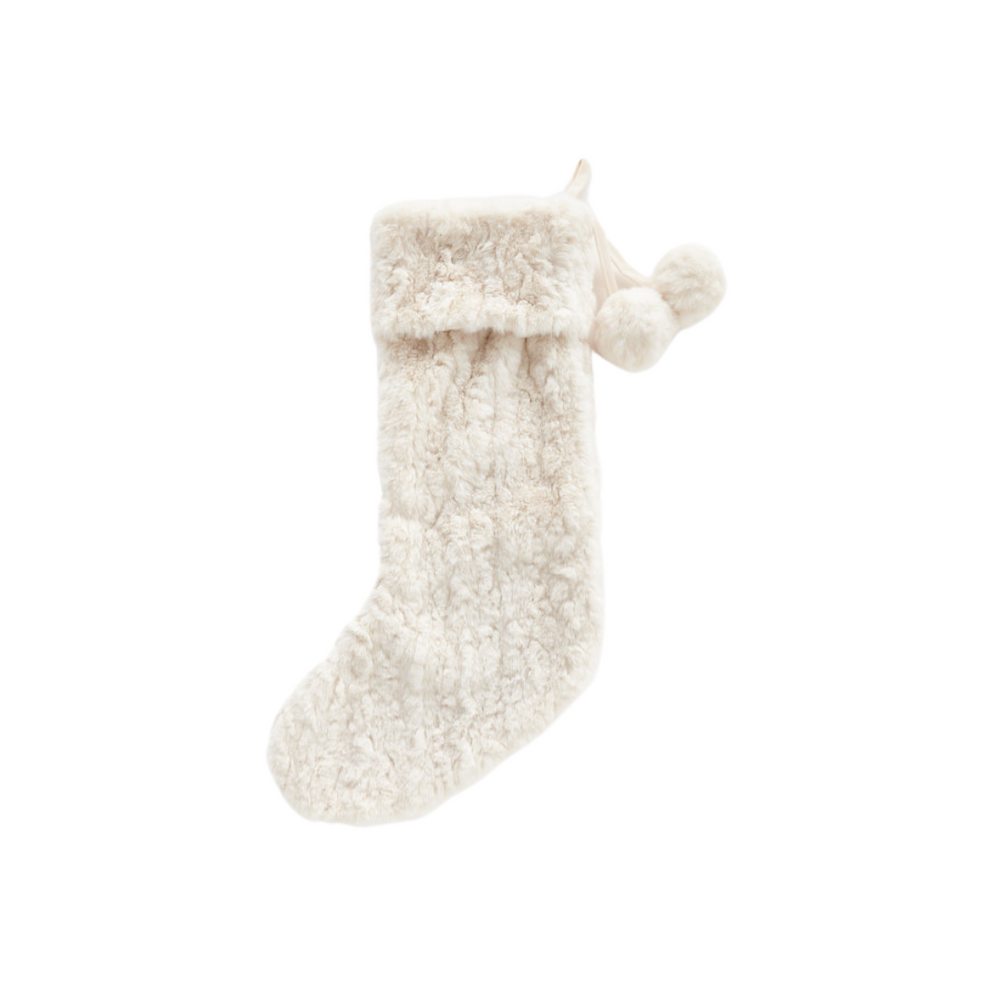 Faux Fur Stocking