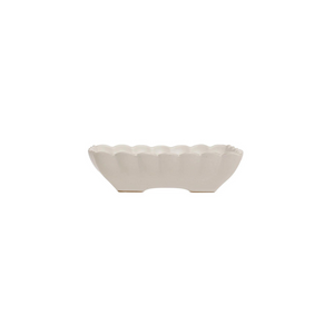 Scalloped Square Bowl