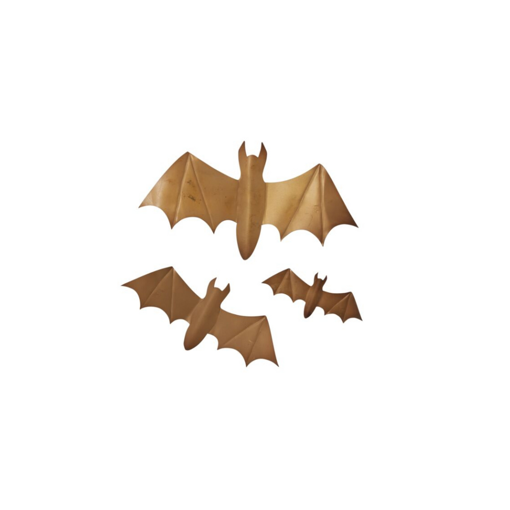 Winged Bats Set of 3