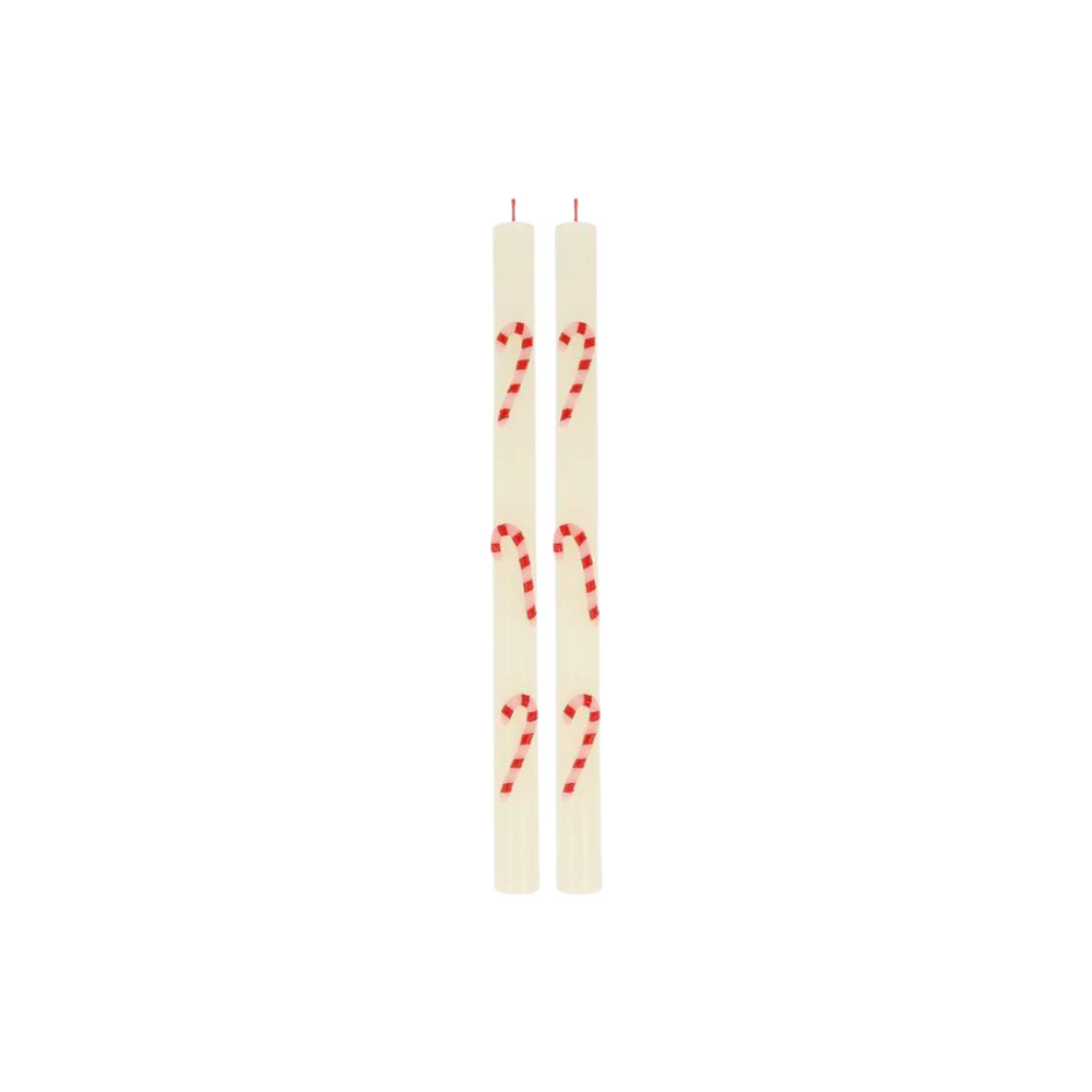 Candy Cane Table Candles