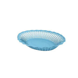Blue Oval Metal Basket