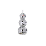 Mirrorball Snowman Ornament