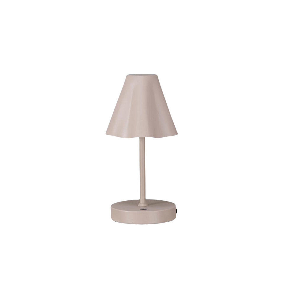 Cream Cordless Table Lamp