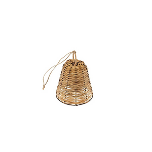 Small Woven Cane Bell