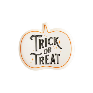 'Trick or Treat' Bamboo Tray