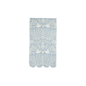 Floral Menorah Napkins