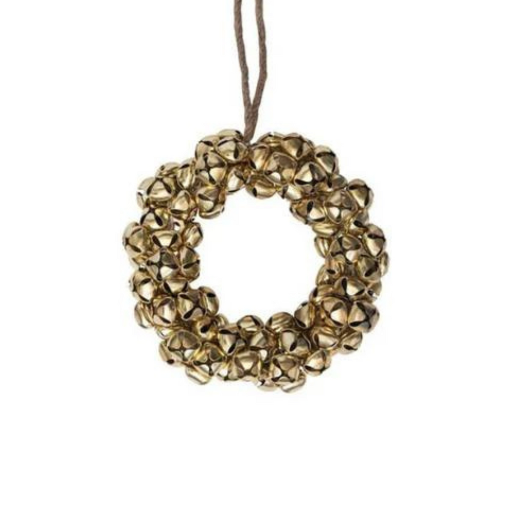 Brass Bell Wreath