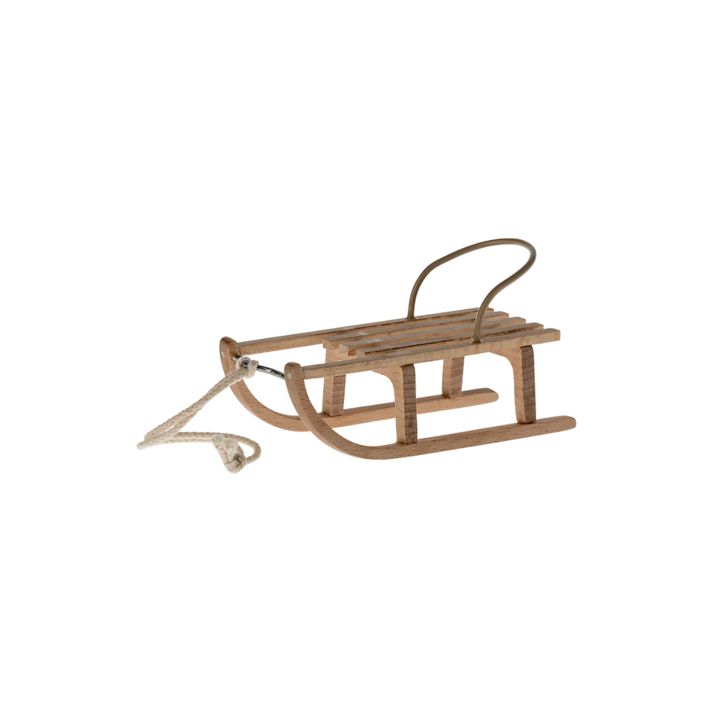 Wooden Mouse Sled