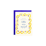 Little Miss Engaged Card