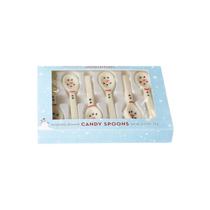 Snowman Edible Spoons Set