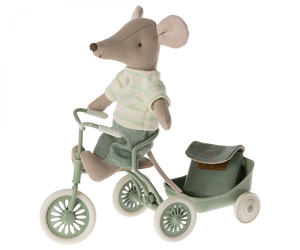 Mint Big Brother Tricycle Mouse with Bag