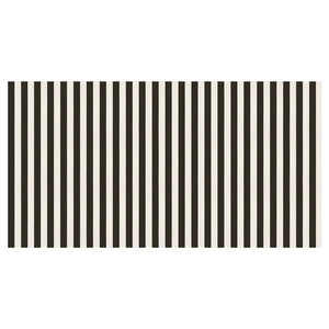 Black Striped Tablecloth