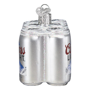 Coors Light 6-Pack Ornament