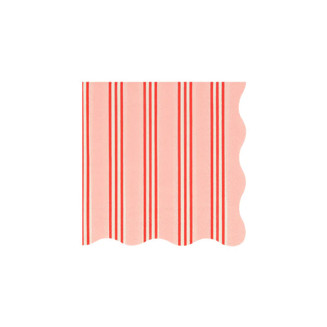 Festive Stripe Small Napkins