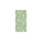 Green Calico Guest Napkins