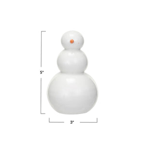 Large Snowman with Carrot Nose