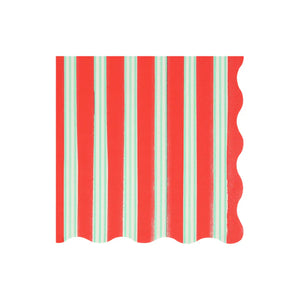 Festive Stripe Large Napkins