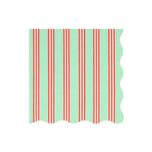 Festive Stripe Large Napkins