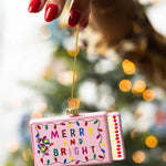 Merry & Bright Matchbook Ornament