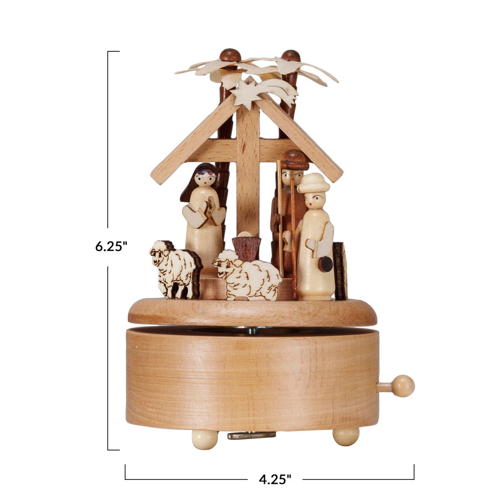 Nativity Music Box