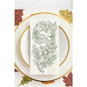 Oak Leaves Guest Napkins