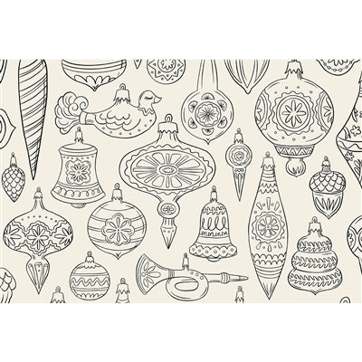 Holiday Coloring Placemats