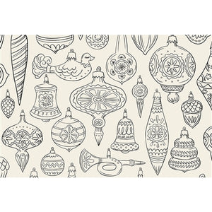 Holiday Coloring Placemats