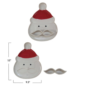 Santa Platter Set