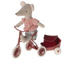 Red Big Sis Tricycle Mouse with Bag