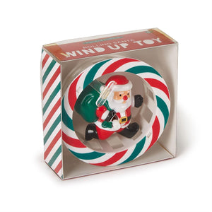 Santa Rolling Wind-Up Toy