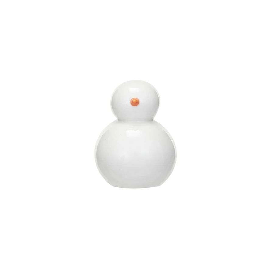 Small Snowman with Carrot Nose