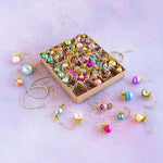 Box of 48 Rainbow Glass Ornaments