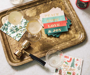 Mistletoe Cocktail Napkins